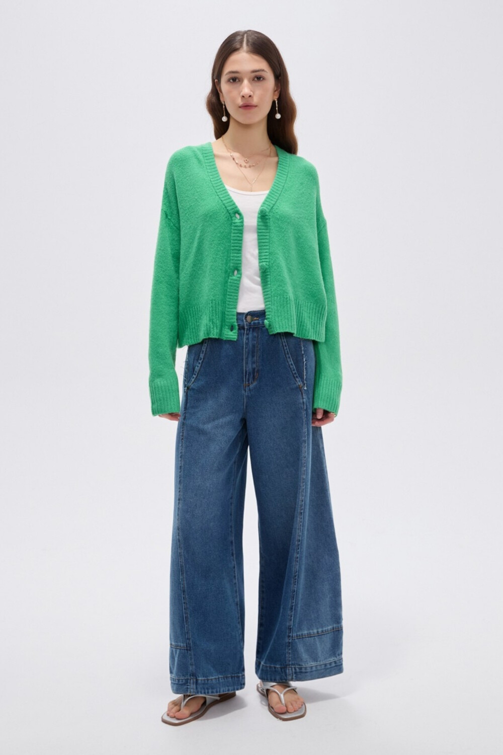 Cardigan Aelvos Caqui