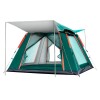 Carpa con Avance Liviana Impermeable Ventilada Capacidad 3 a 4 personas Verde