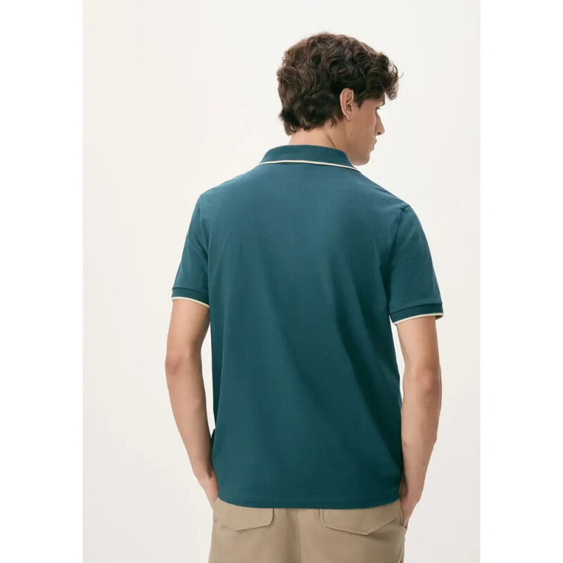CAMISA POLO MM MASC VERDE ESCURO