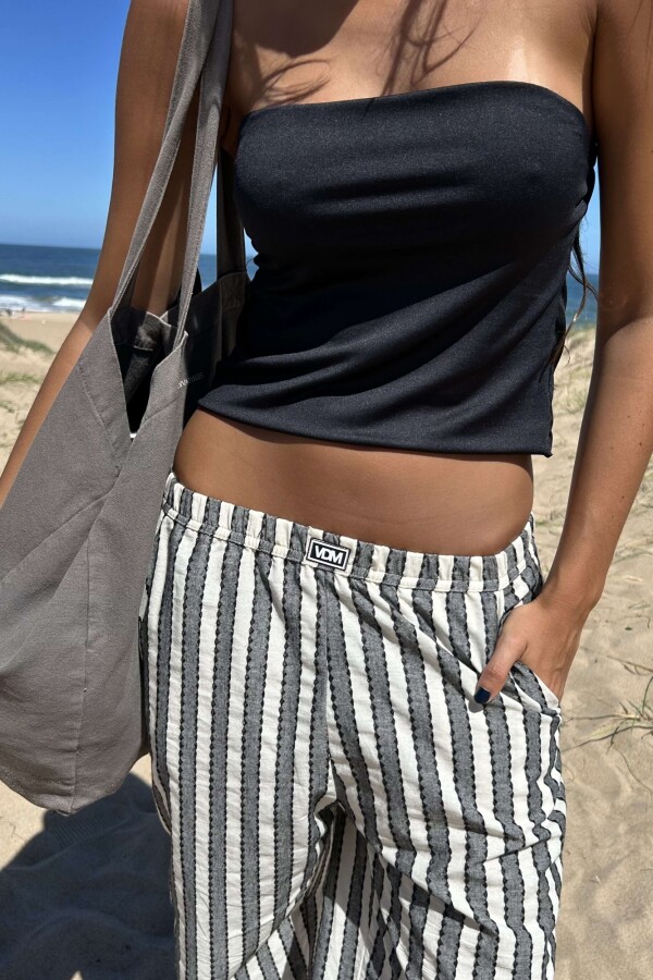 Top Strapless Negro