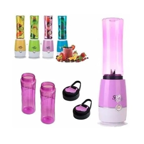 Batidora Shake Take 3 Licuadora 2 Vasos En 1 Violeta