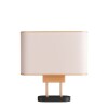 VELADOR DE MESA DUO DORADO 1L E27 PANTALLA LINO CRUDO VELADOR DE MESA DUO DORADO 1L E27 PANTALLA LINO CRUDO