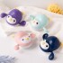 Pinguino Nadador Juguete A Cuerda Ducha Baño Niños Bebes Variante Color Rosa