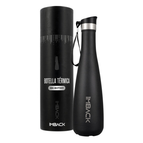 Termo Botella Termica 750 Ml Imback 20 Hs Frio 17 Hs Calor Con Correa Acero Inoxidable Tapa Boton Imback Negro Termo Botella Termica 750 Ml Imback 20 Hs Frio 17 Hs Calor Con Correa Acero Inoxidable Tapa Boton Imback Negro