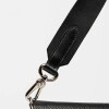 Bandolera New Nina en cuero graneado Negro