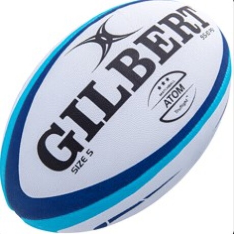 Pelota De Rugby Gilbert Atom Size 5 Azul 001