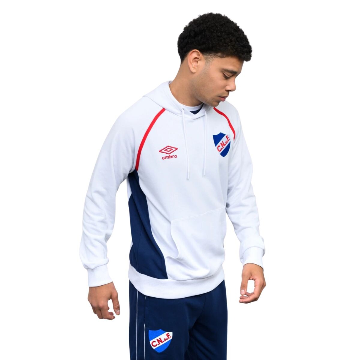 CANGURO S-XXL - BLANCO/AZU 