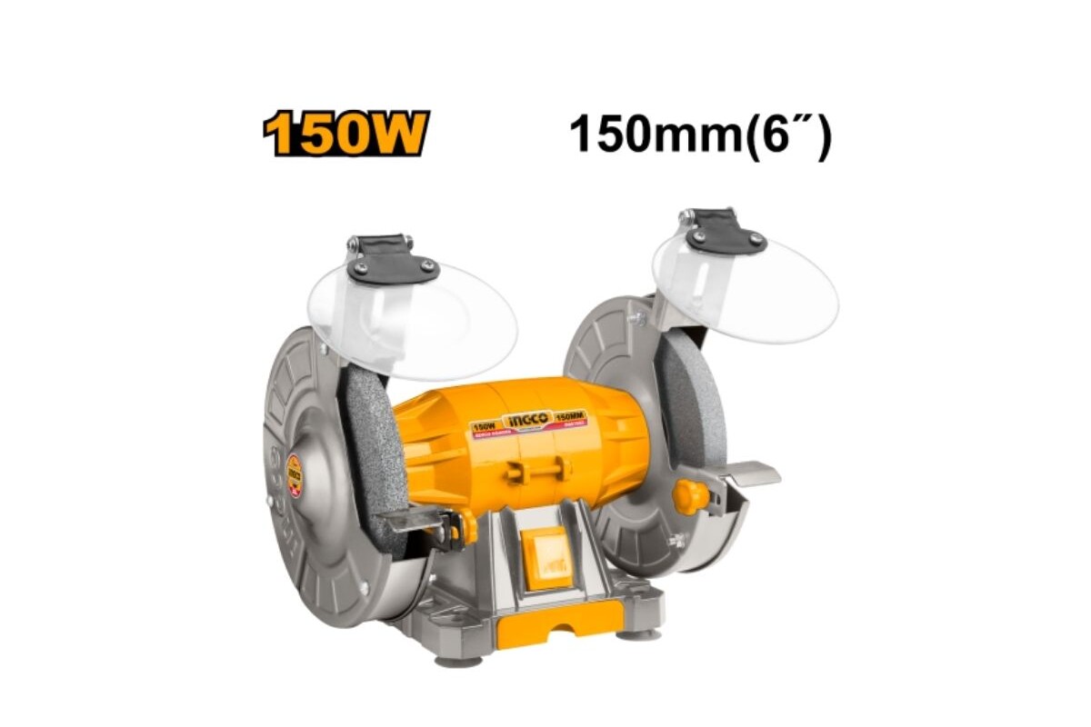AMOLADORA DE BANCO 6" 2950RPM 150W INGCO AMOLADORA DE BANCO 6" 2950RPM 150W INGCO