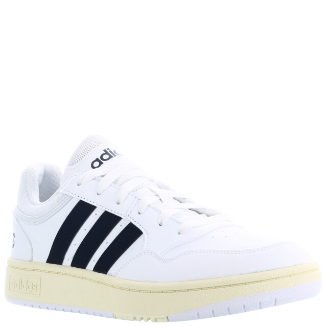 Championes de Hombre Adidas Tenis Hoops 3.0 Low Classics Blanco - Negro