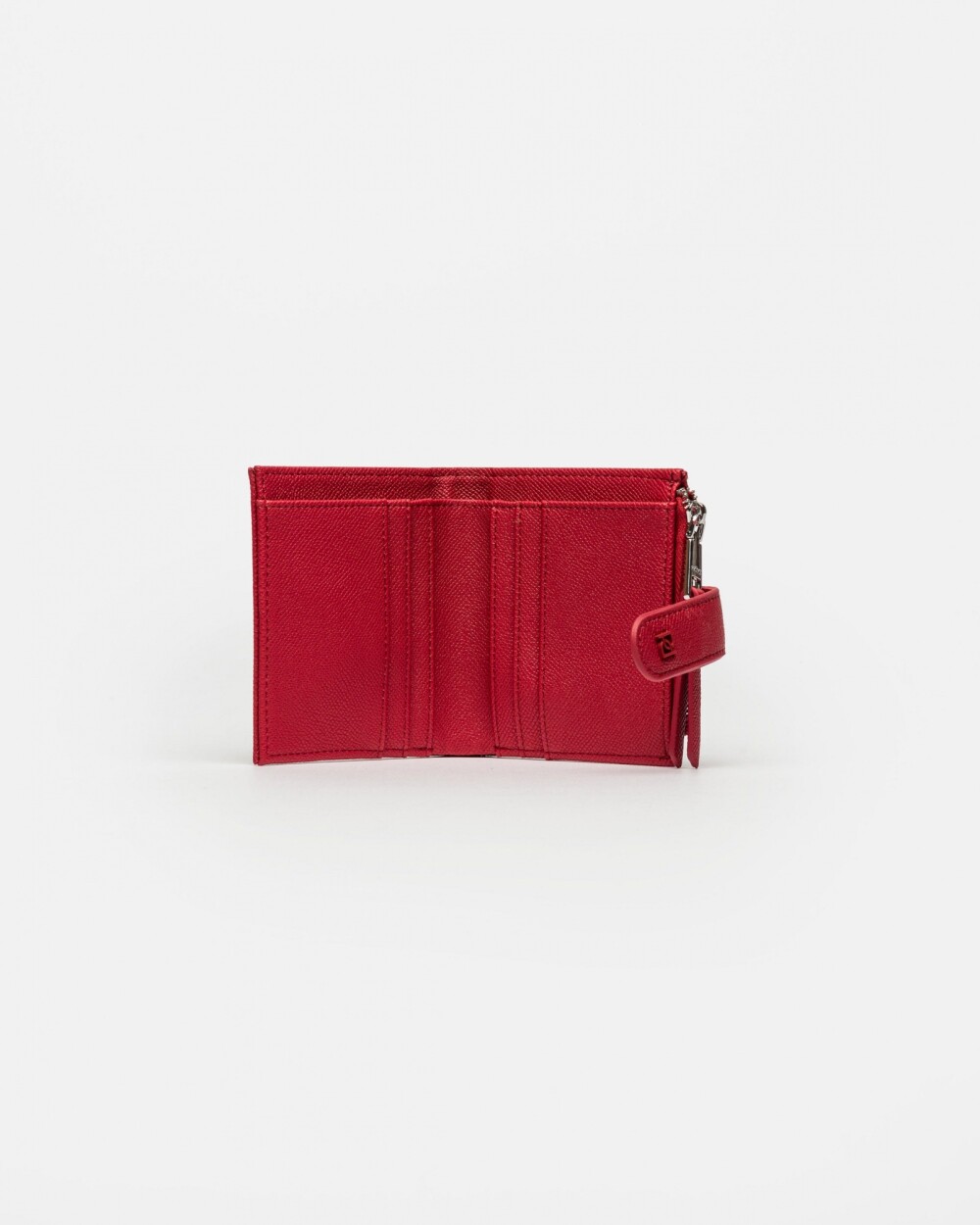 Billetera Rio en efecto cuero Rojo