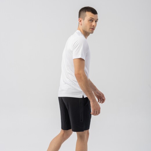 Remera Menpi Alta Calidad Running Hombre Blanco S/C