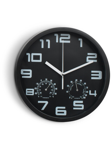 Reloj de pared SEJER Ø25cm negro Reloj de pared SEJER Ø25cm negro