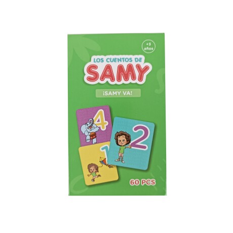 Juego Samy Va Los Cuentos De Samy 60 Cartas Unica