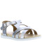 Sandalias de Niña MINI Miss Carol MARY cruzada Plateado