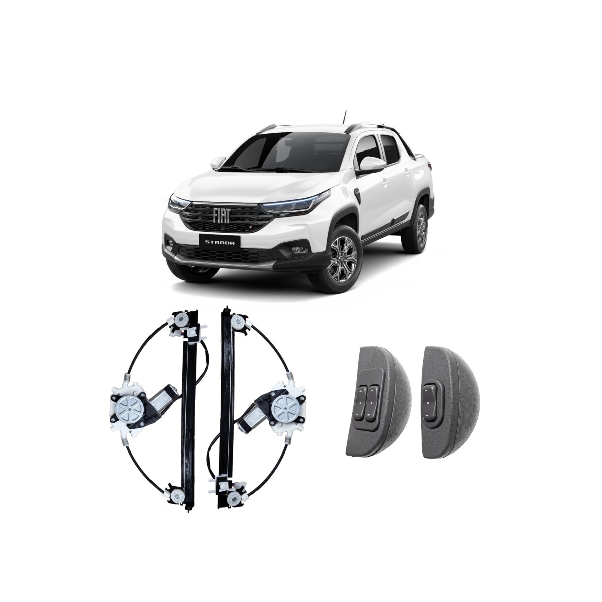 Alzacristal Tragial Nv Strada 2021 2p / 4pd 