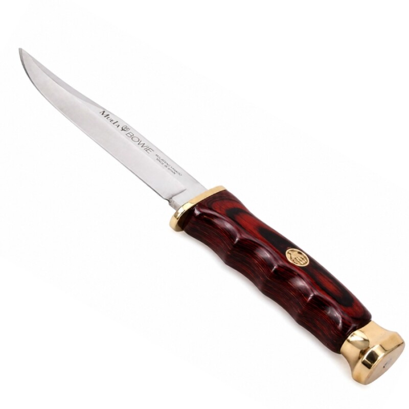 Cuchillo Muela Bowie Caza Hoja 10cm Acero Cuchillo Muela Bowie Caza Hoja 10cm Acero