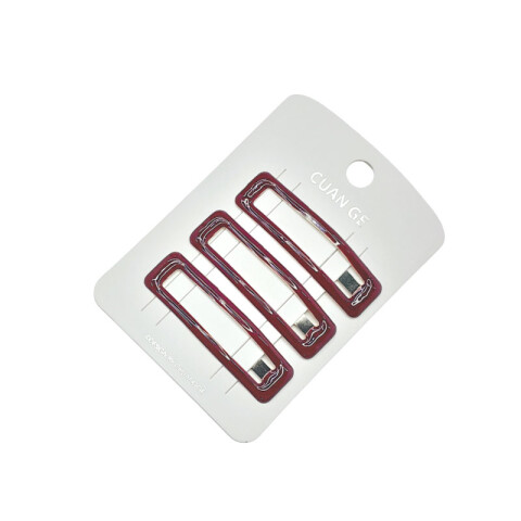 Broche pinzas bordo rectangulares x3 unidades Broche Pinzas Bordo Rectangulares X3 Unidades