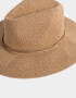 Sombreros Boho Sombrero Tejido - Marron Beige