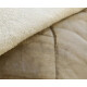 Acolchado RED FLEX de Corderito y Sherpa QUEEN 250x230 BEIGE