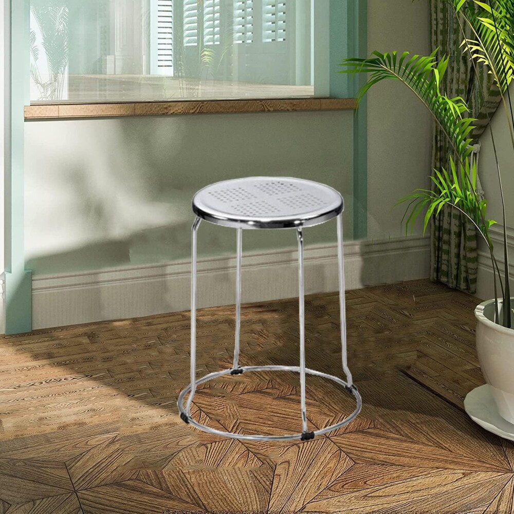 Banquito De Aluminio Apilable Redondo Banquito De Aluminio Apilable Redondo