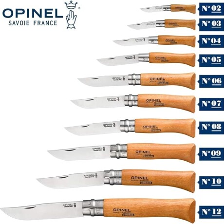 NAVAJA OPINEL N° 7 INOXIDABLE EN BLISTER NAVAJA OPINEL N° 7 INOXIDABLE EN BLISTER