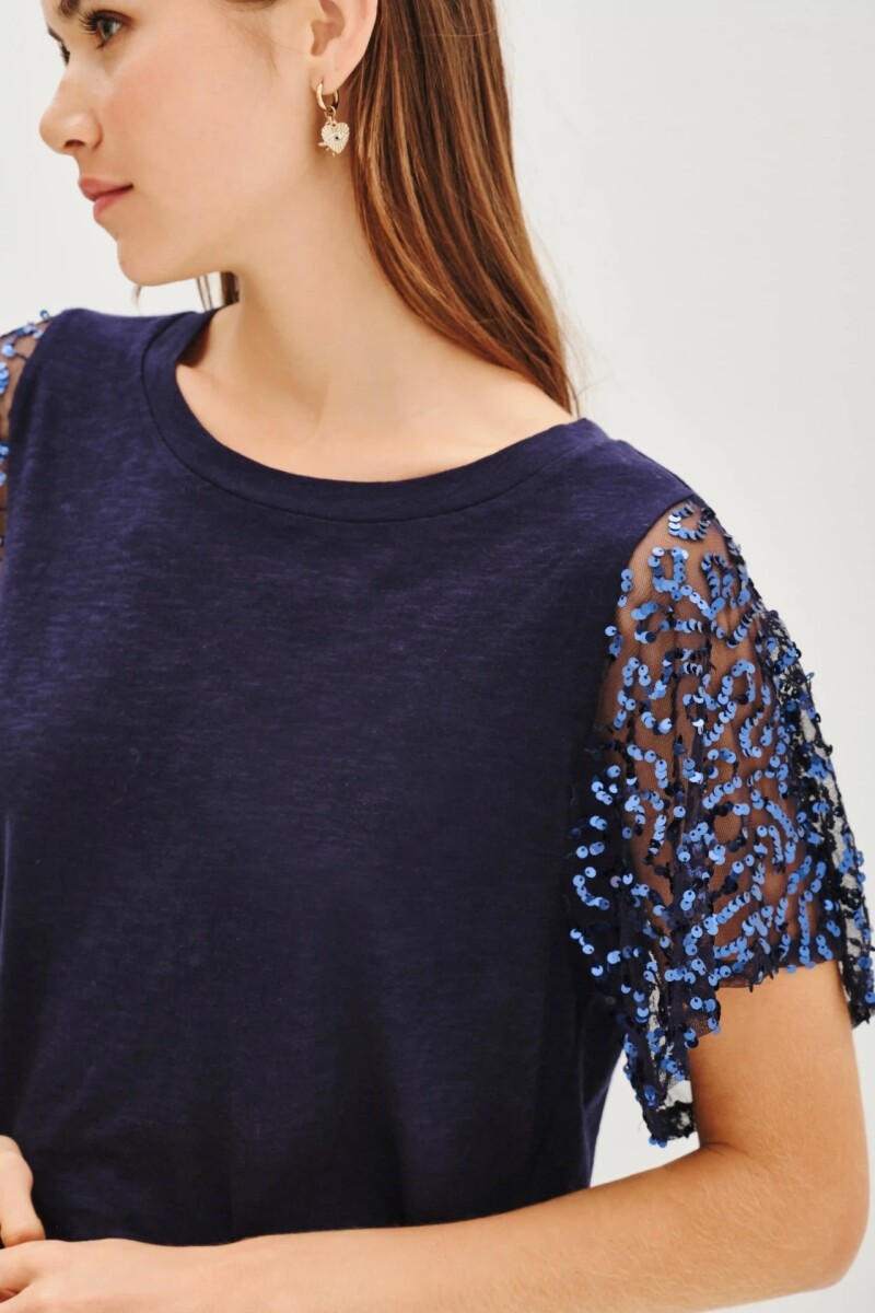 Remera Sky Azul
