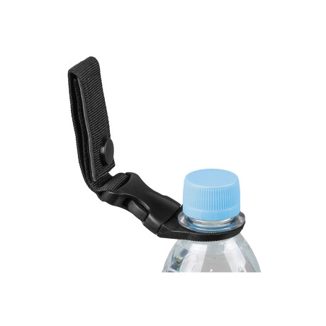Porta botella para cinto o sistema molles Negro