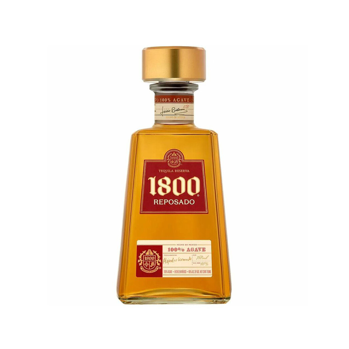 Tequila Reserva 1800 Reposado - 750 Ml 