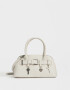 Bowling Cartera Mini Bowling - Blanco Crudo