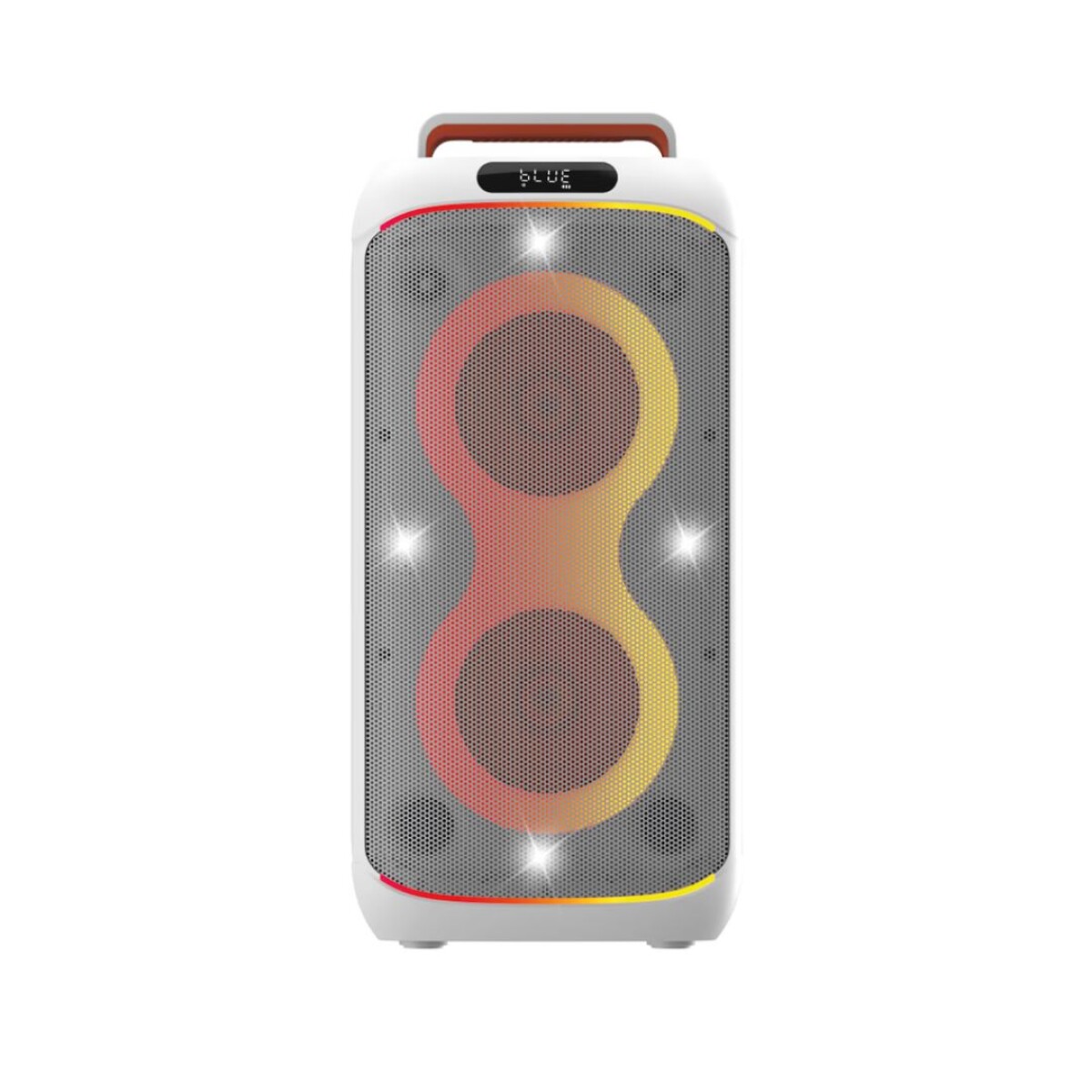 Parlante Kolke Fest Duo White Edition KPB-787 Bluetooth TWS Portátil 