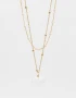 Collares Cortos Con corazón Collar Con Corazón - Dorado