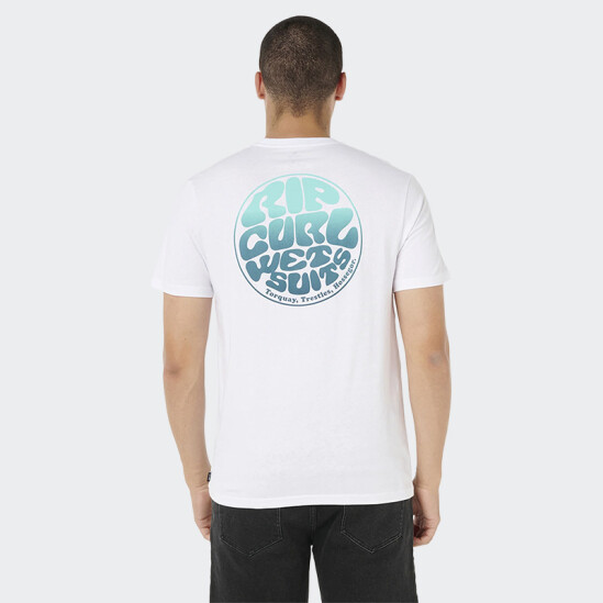 Remera Rip Curl Wettie Passage Icon Blanco