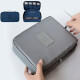 Bolsa impermeable organizador de valija, estuche de almacenamiento para viaje Gris