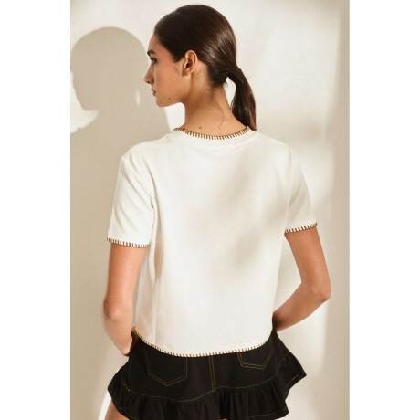 Tshirt Savia Cute Crudo Y Chocolate