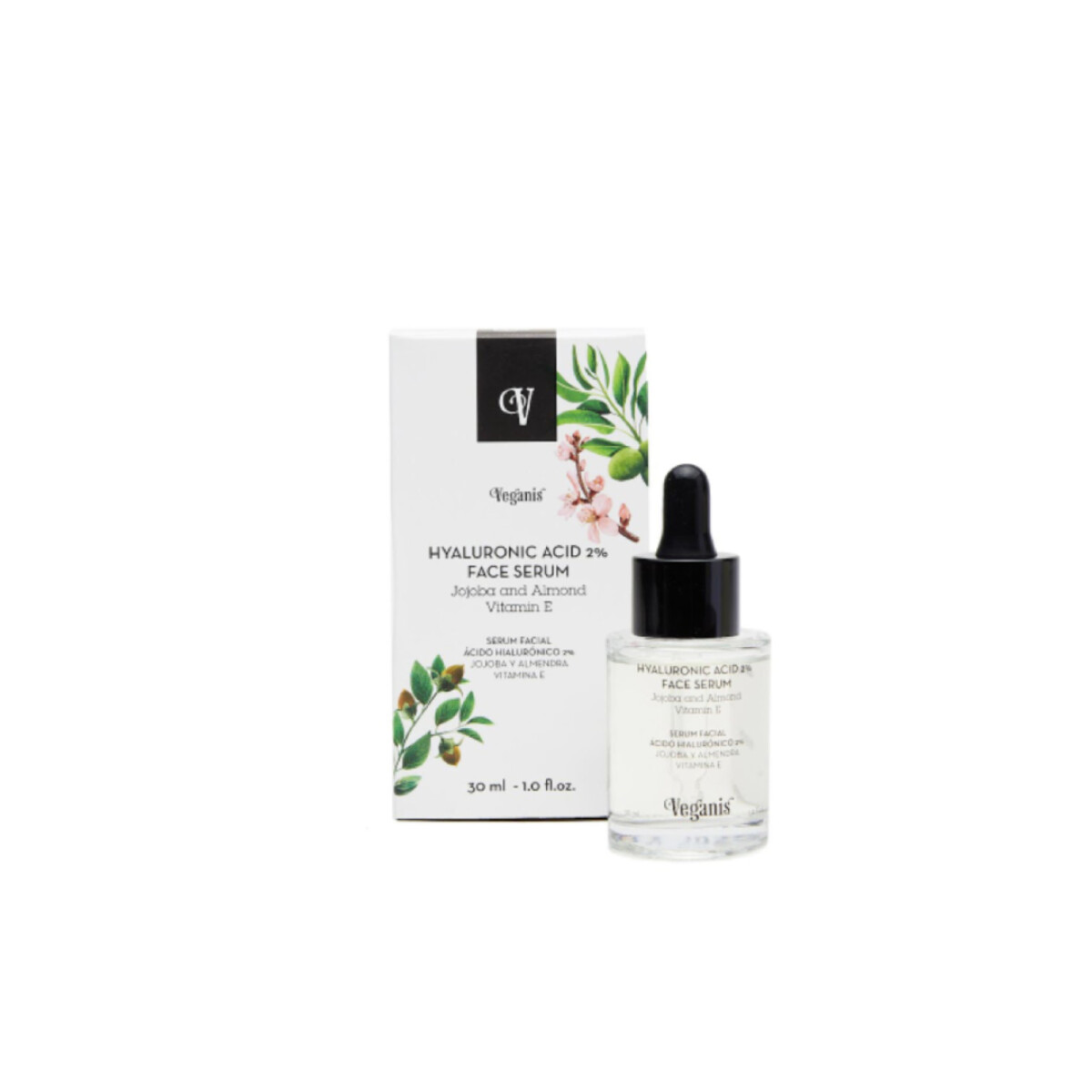 Serúm Facial Veganis Ácido Hialurónico - 30 g 