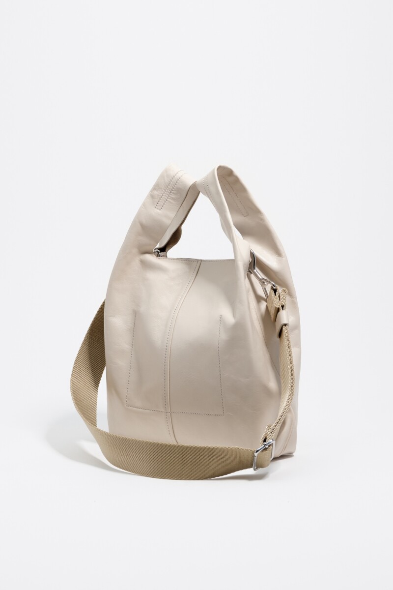 BOLSO PAPER MEDIANO Marfil