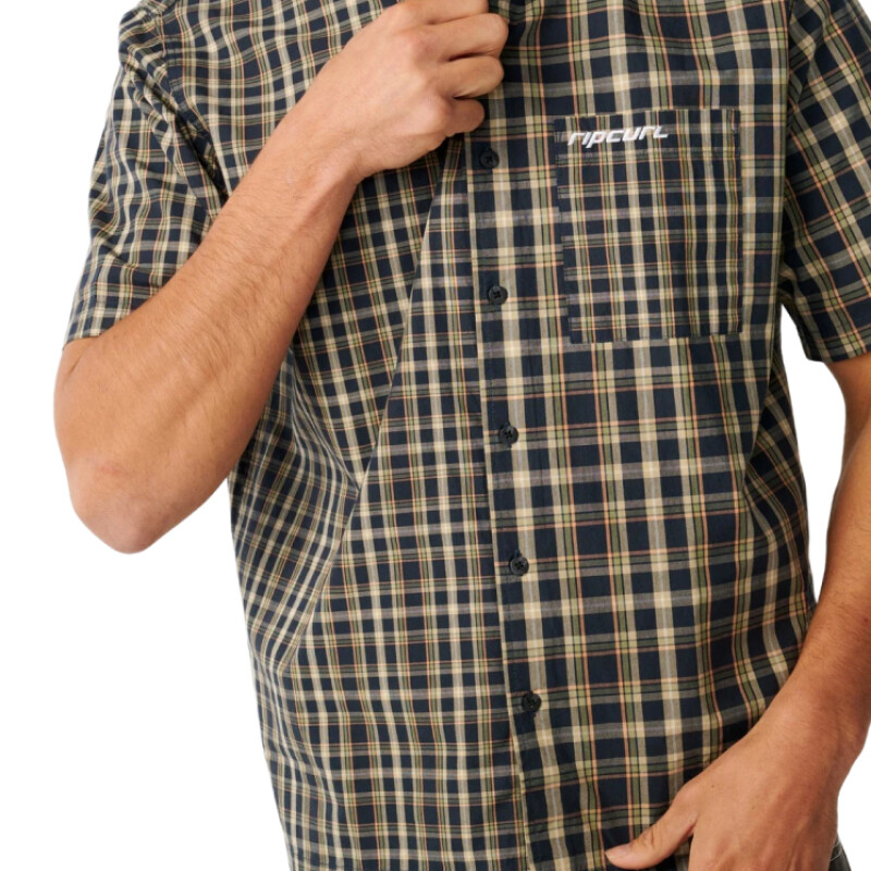 Camisa Rip Curl Archive Mix Up - Camisa Rip Curl Archive Mix Up -