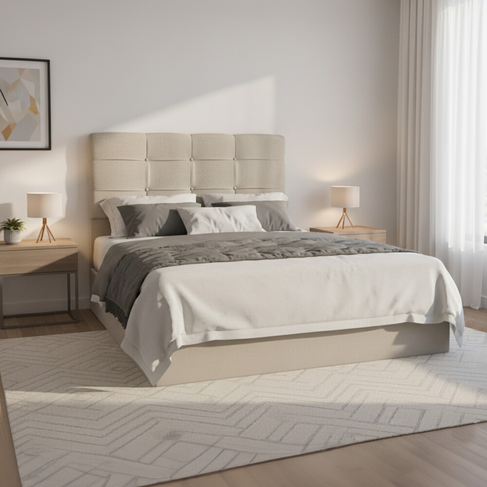 Respaldo London King Natural