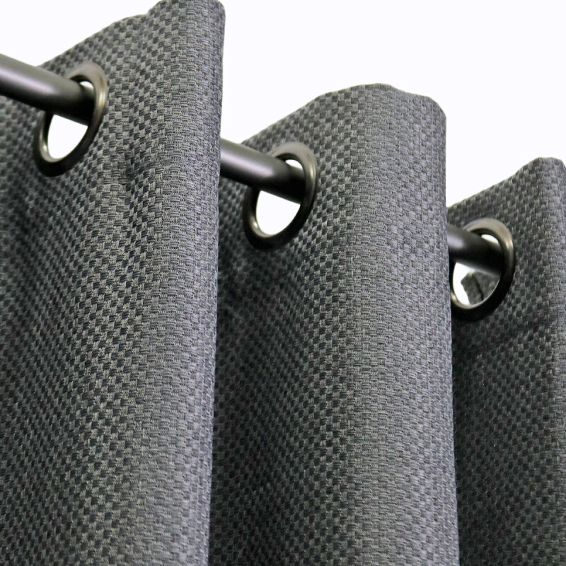 CORTINA ANTISOLAR ROSEVILLE GRIS 140X229CM Unica