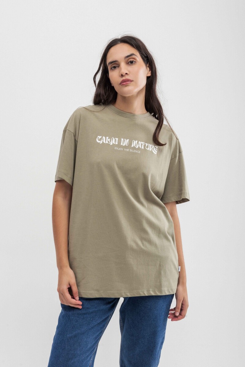 Remera Puglia Verde oliva