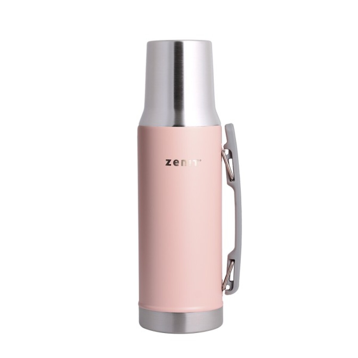 TERMO ZNT AC.INOX 1LT TAPA MATE ROSADO - ROSA 