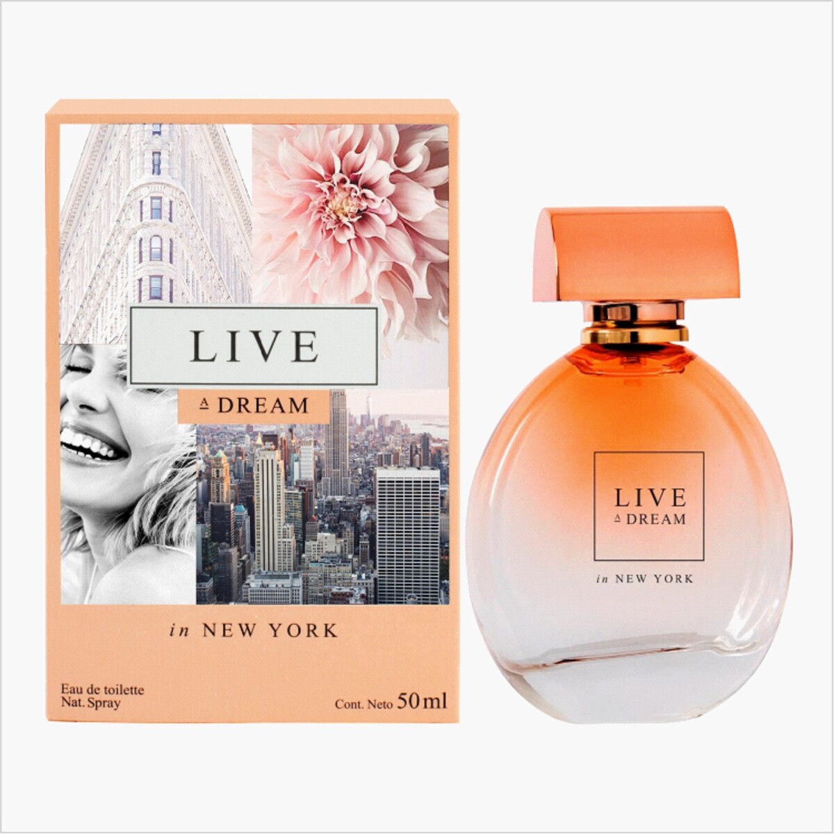 Perfume Live In New York EDT 50 ml 