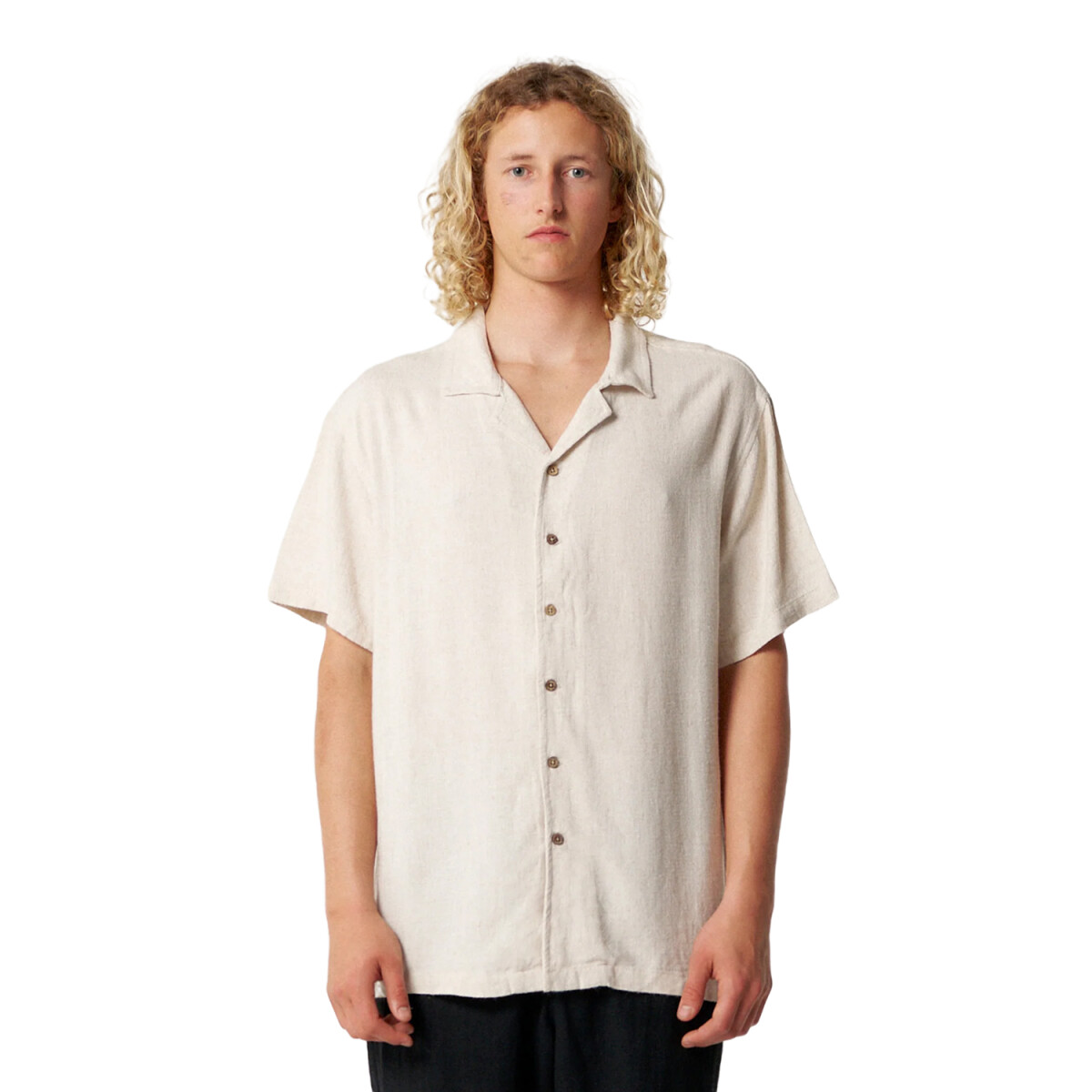 Camisa Critical Slide Ernie Resort - Beige 