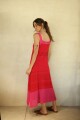 Vestido Lavanda SS24 Rojo y Fucsia