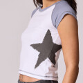T-SHIRT MELMAN DIXIE Blanco