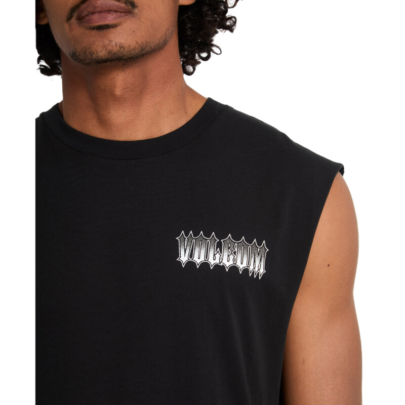 Musculosa Volcom ABG GAMMA DOOM SLVLS - Negro Musculosa Volcom ABG GAMMA DOOM SLVLS - Negro