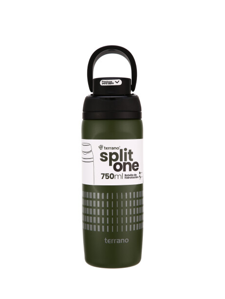 BOTELLA SPLIT ONE POP UP 750ML. Verde Navy