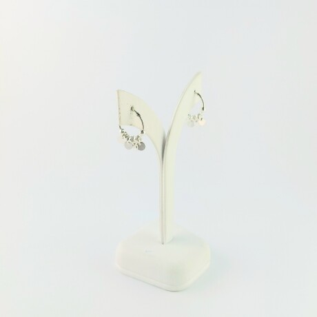 Par de aros de plata 925. Par de aros de plata 925.