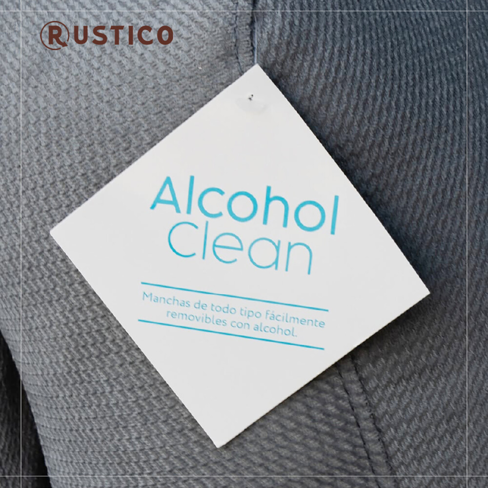 Sillón 2 Cuerpos Montana - Alcohol clean Gris