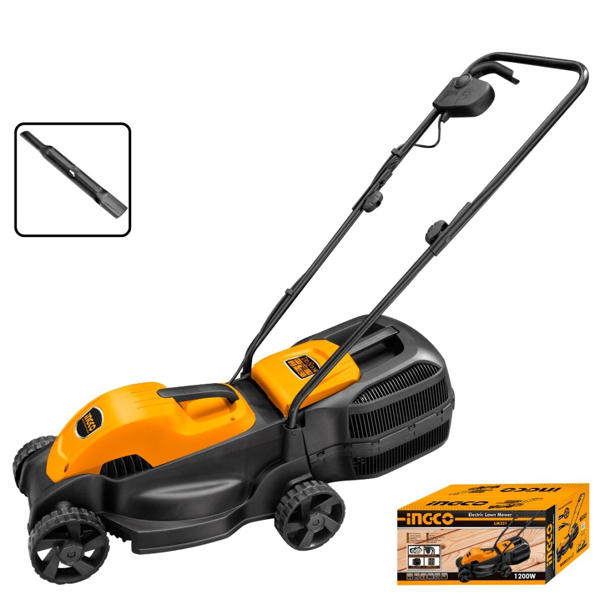 CORTA CESPED INGCO LM321 1200W 32CM 